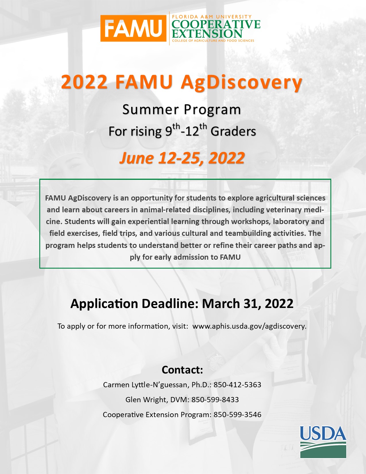 Famu Spring 2022 Calendar Famu Cooperative Extension Program (@Famuext) / Twitter