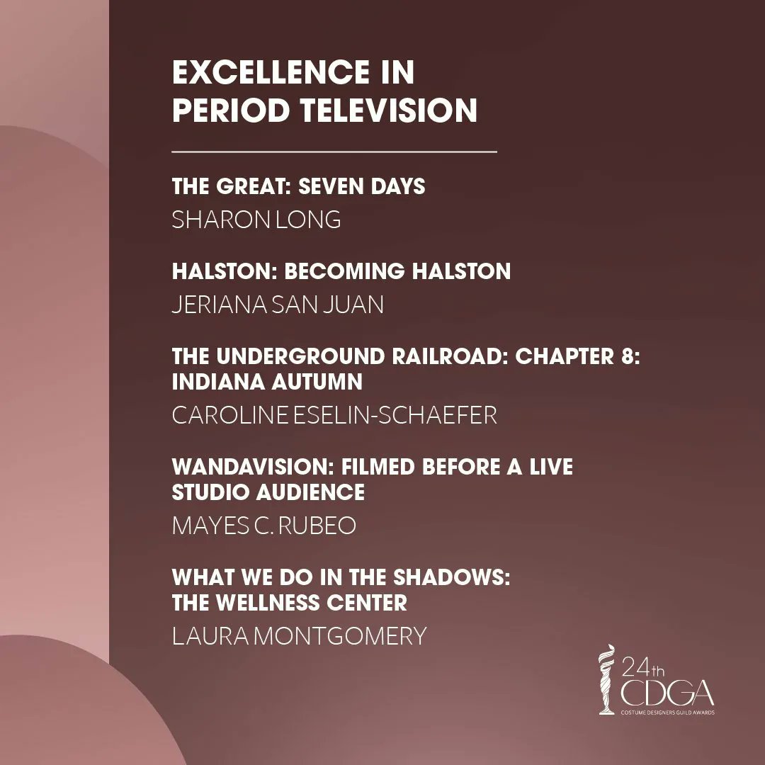 lauramonline's tweet photo. I am thrilled to have received two CDG nominations for What We Do In The Shadows. It is a joy to work on this hilarious and creative show and an indescribable honour to see my name listed alongside those of my esteemed peers and longtime heroes. All love to my amazing team! https://t.co/TE9x0sSjtn