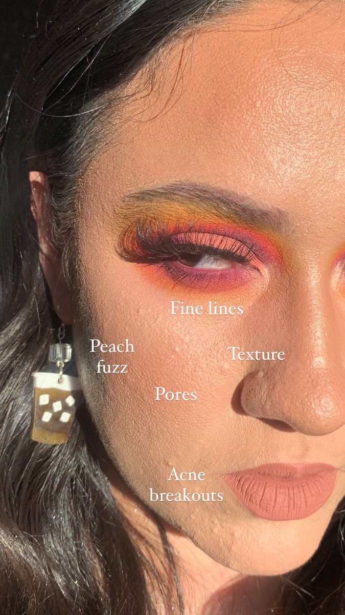 MatteAboutMU's tweet photo. Normalize what’s normal 💖 
Follow my IG/TikTok for more unfiltered makeup looks and tutorials and tons of skin positivity ✨ https://t.co/fBA72gOdg4 https://t.co/TDPkU8OwqP