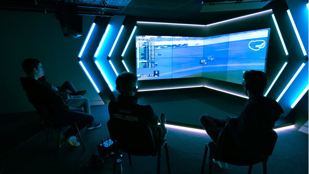 apexracingteam's tweet photo. Pt1 of a  few 'behind the scenes' shots from the @iRacing Daytona24 at the weekend.

The first big even from the brand new Sim Centre (even though it's not actually finished yet!)

Worked out quite well 🚀

@realVRS 
#iracing #iracingdaytona24 #simcentre #apexracingteam https://t.co/ckIW4JAxfk