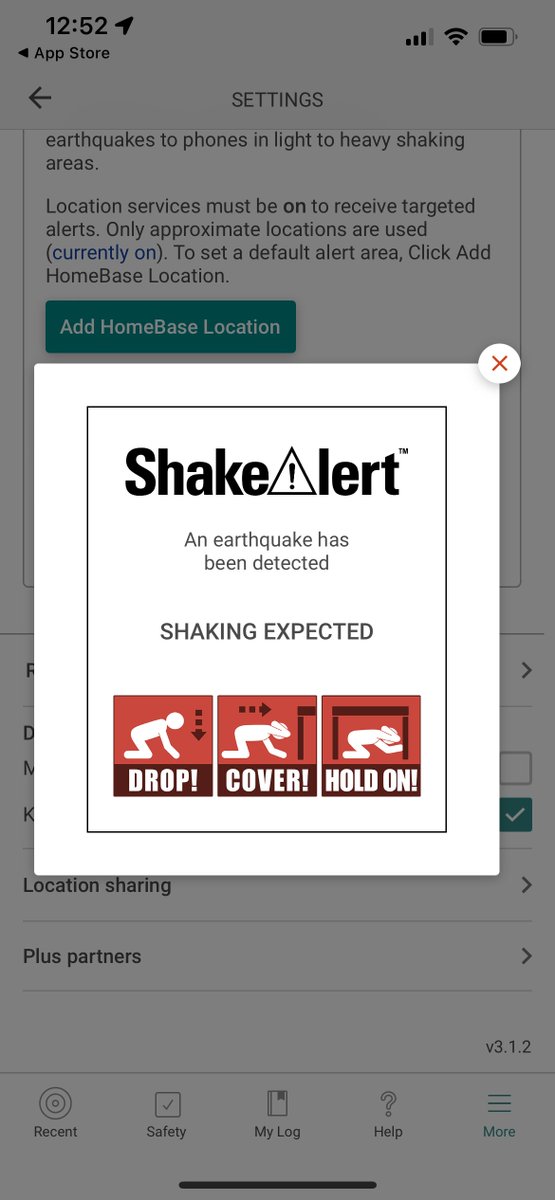 People in Washington state can now download and install the MyShake app for earthquake early warnings, powered by the ShakeAlert system - it's live here as of today! App Store or Google Play for download. More info: mil.wa.gov/alerts