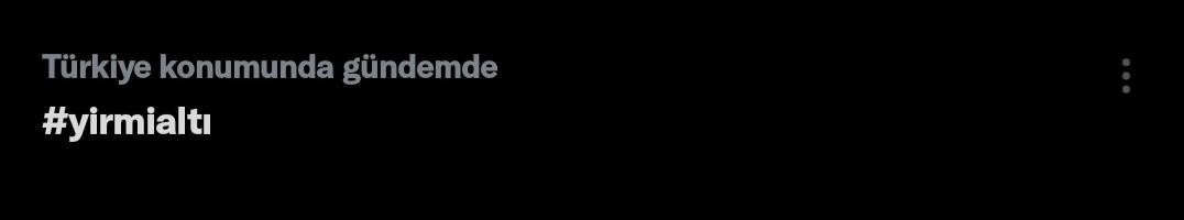 İlk gündemimiz 💗🌆 #yirmialtı