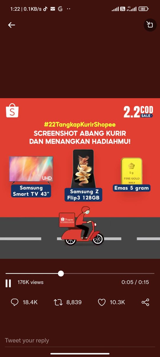 CatatanKertas's tweet photo. @ShopeeID #22TangkapKurirShopee #ShopeeKasihSamsungZFlip3 @ShopeeID https://t.co/rrboXRuved