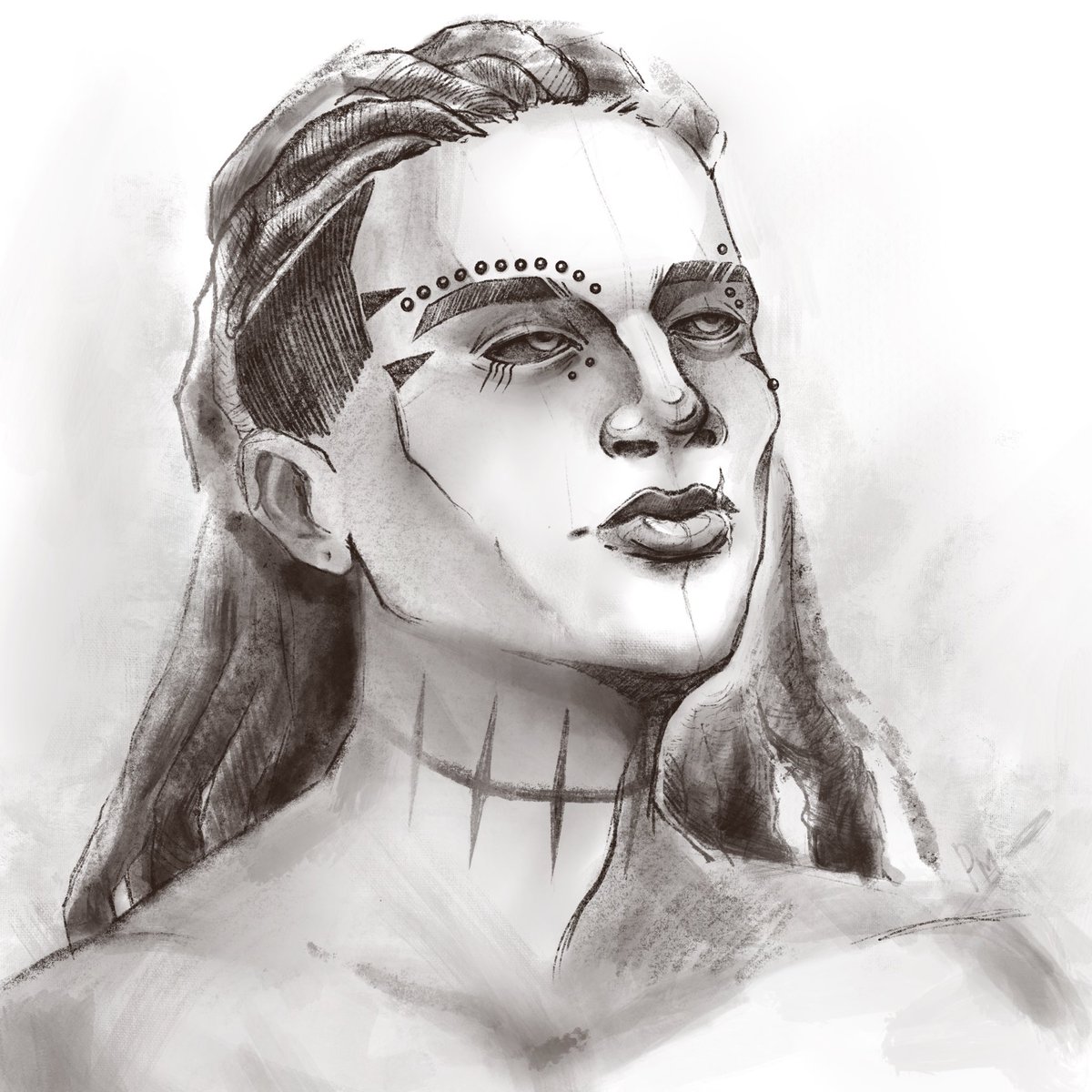 MothPredatory's tweet photo. Sorry.. I left you without content, because I was busy going to the doctors..((

#portrait #OC #originalcharacters #art #Digital #drawingart https://t.co/dU1O80c2ke