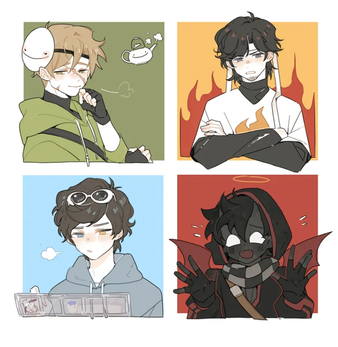 🥲just draw casually... 