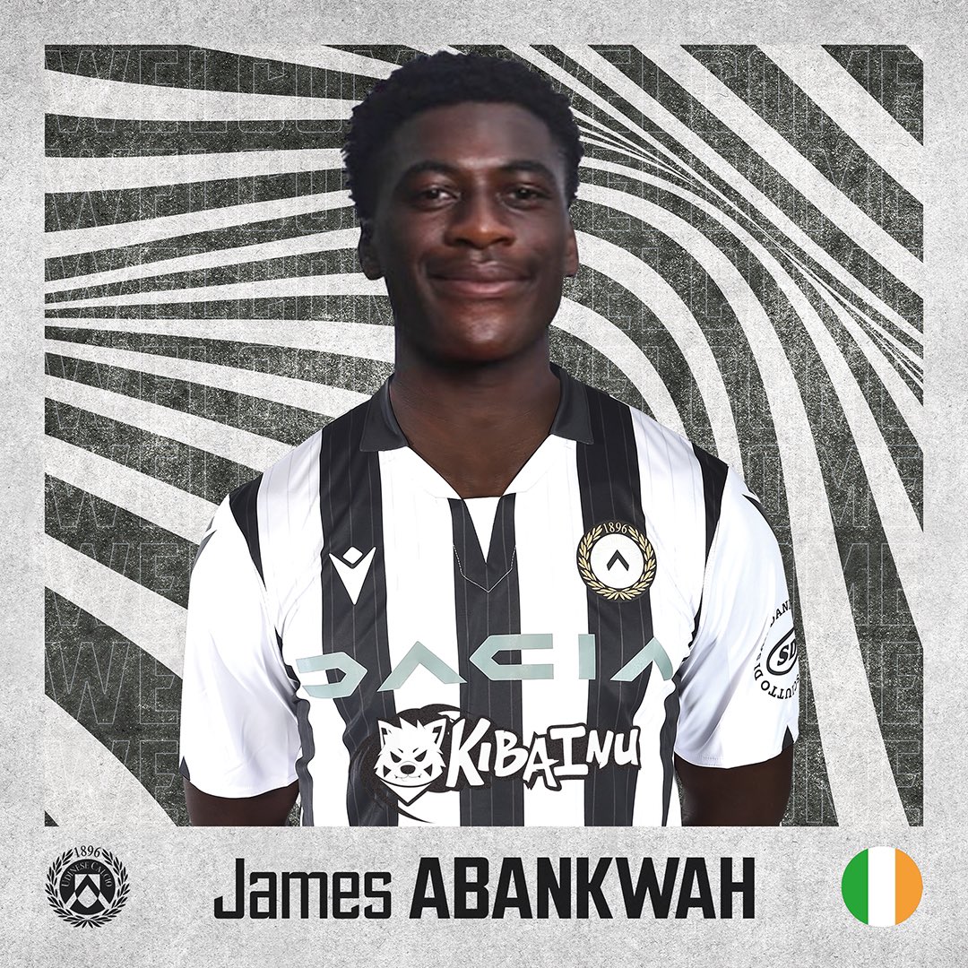 Udinese_1896's tweet photo. Welcome #Abankwah 🇮🇪🙌

⚪⚫ #ForzaUdinese #AlèUdin #Abankwah https://t.co/JJH11L6KXc
