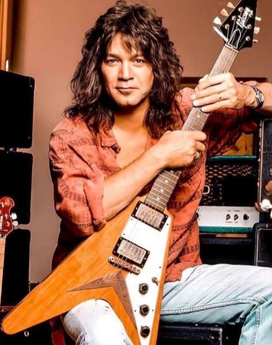 Happy birthday to Eddie Van Halen! The world misses your presence but grateful for all you ve given to music.   