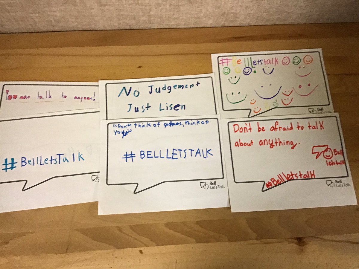 #BellLetsTalk