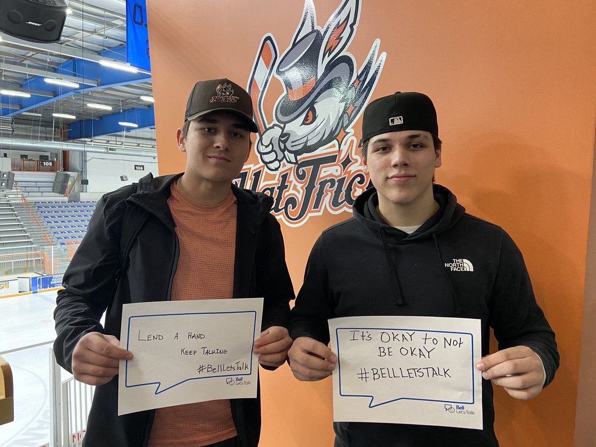 DanburyHatTrick's tweet photo. “Have the courage to encourage”

#BellLetsTalk https://t.co/fRgVzfkpLN