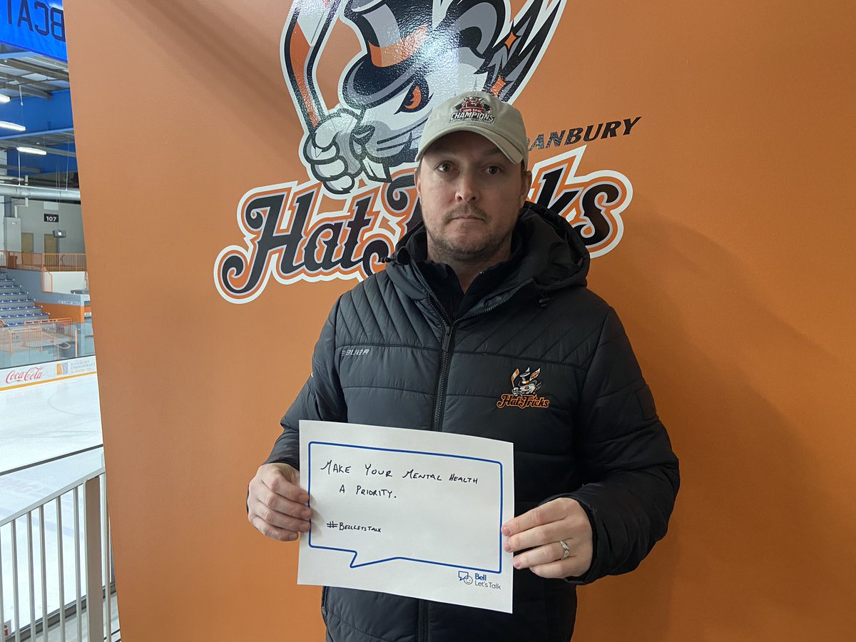 DanburyHatTrick's tweet photo. “Have the courage to encourage”

#BellLetsTalk https://t.co/fRgVzfkpLN