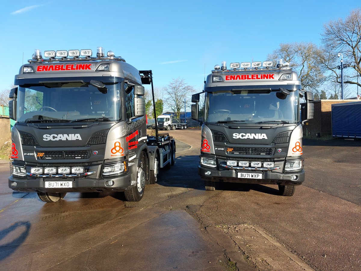 keltruck's tweet photo. Two new @EnablelinkLtd #ScaniaXT P410 #hookloaders #SuppliedByKeltruck.
#Enablelink #MTTransport #Coseley #Bilston #BlackCountry #WestMidlands #WestMids #WV14 #England ๐ด๓ ง๓ ข๓ ฅ๓ ฎ๓ ง๓ ฟ https://t.co/pzAz3NiHbT
๐๐ป @TonyBiddlestone
#ScaniaTough
#Scania sales: https://t.co/1PS9MXnyNX https://t.co/csLdLcx2ZD