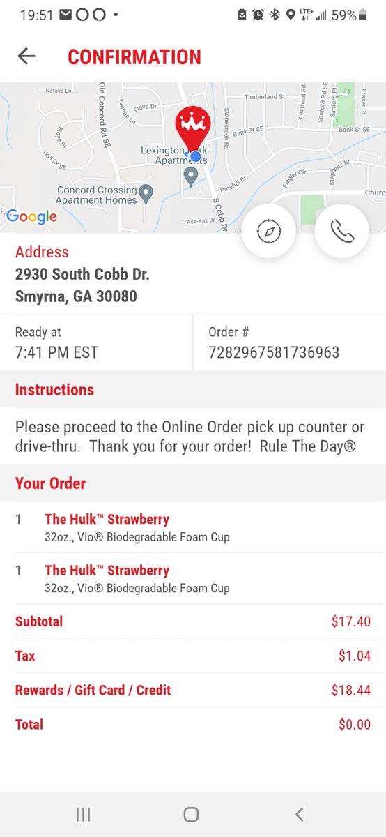 DelishesPyne's tweet image. I reply with yes yall do because it's paid for and it should have been ready. I proceed to go back in the app because maybe I'm tripping. Turns out I wasn't @SmoothieKing