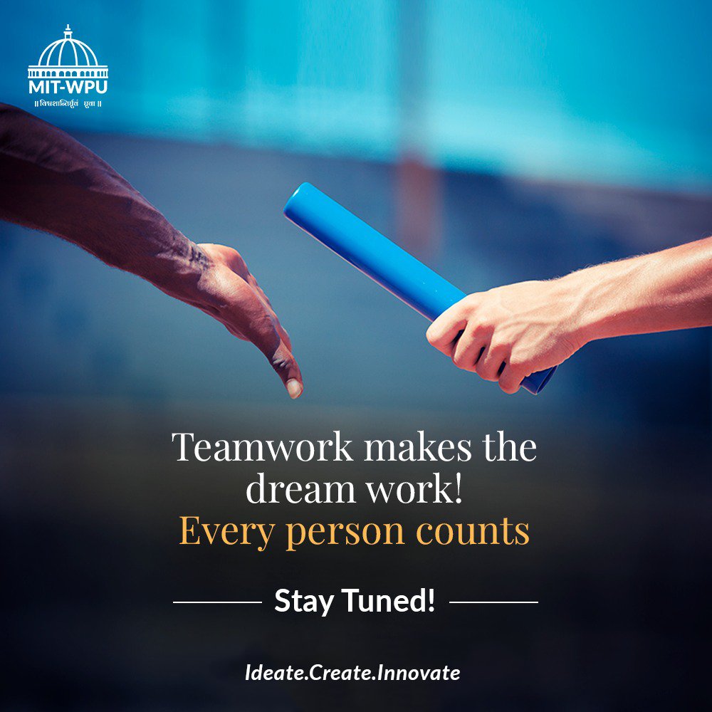MITWPUOfficial's tweet photo. It takes a team to tango! Get your buddies and join in!
@hub_innovators
#MITWPU #HACKMITWPU #IgnitingMinds #innovation #UnlockPotential #WPU https://t.co/yDULTNW17J