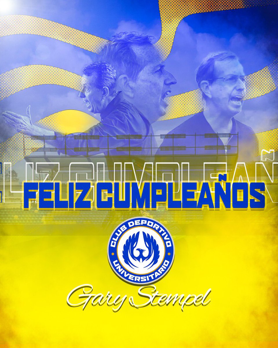 cdupanama's tweet photo. Felicitamos a nuestro Director Técnico, Sir. Gary Stempel, en su cumpleaños.
Dios le siga llenando de mucha salud. ✨🤟
¡Vamos por más!🌀⚡️ #TodosSomosLaU
.
.
#TodosSomosLaU #coclé #penonomé #GaryStempel #lpf https://t.co/FCiIjNAh4a