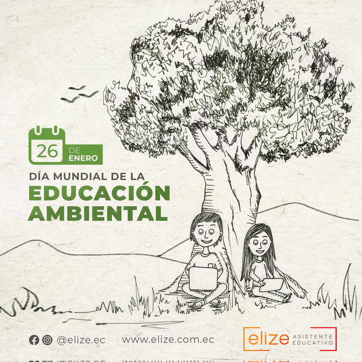 elize_ec's tweet photo. #EducaciónAmbiental
Hoy celebramos la lucha anónima e independiente de personas comprometidas, instituciones y organizaciones sociales que ayudan a romper las vendas que nos impiden ver más allá, y nos enseñan a cuidar nuestro planeta.✍🏼🌎
#Planeta #Educación #Elize https://t.co/smZPwp6L2g