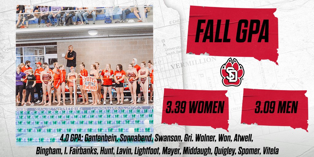 South Dakota Swim & Dive tweet media