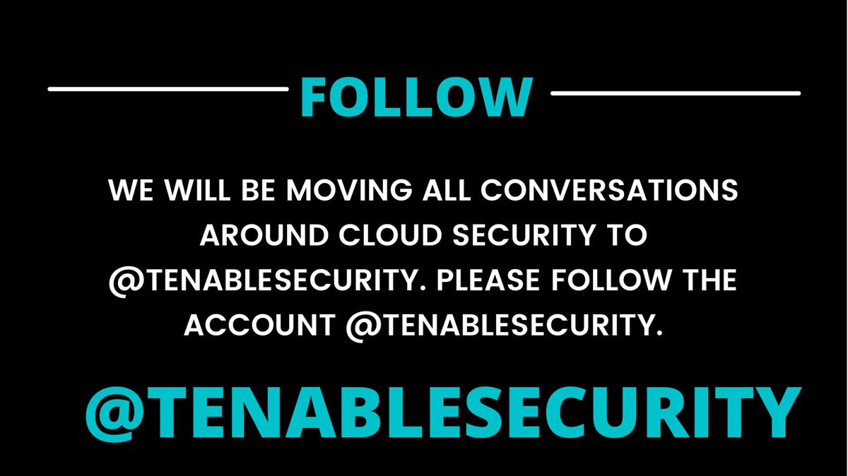 Accurics by Tenable tweet media