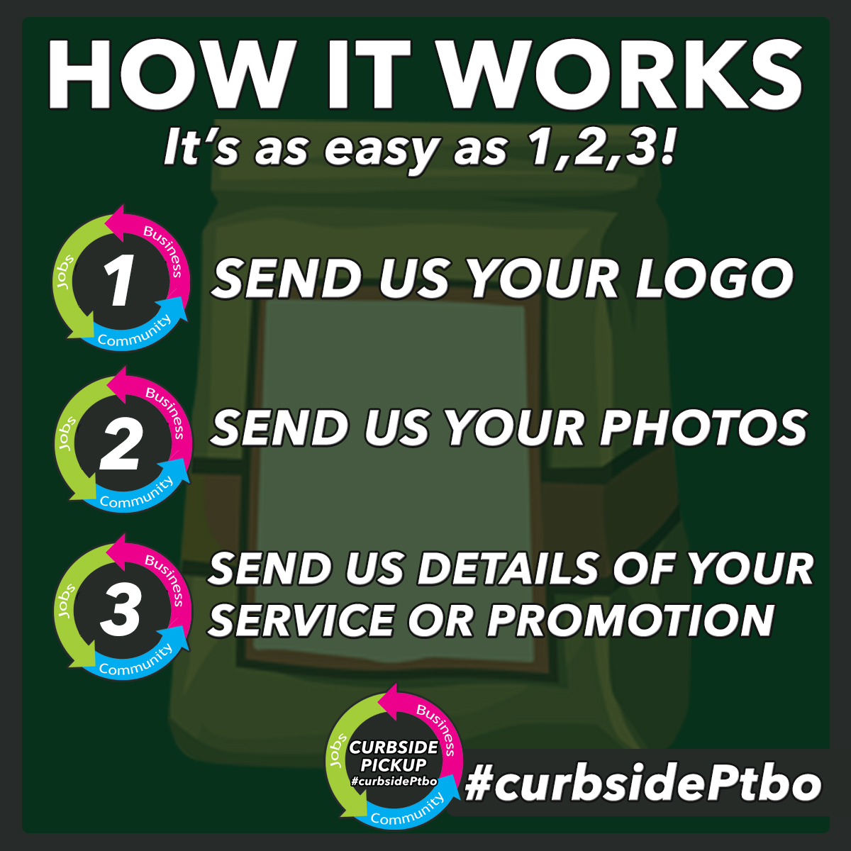 getseengraphics's tweet photo. Are you aware that @getseengraphics runs a local community page called Curbside Pick Up Peterborough &amp; The Kawarthas? And that we offer FREE ads and promotions to all local businesses that want to participate in #cashfriday? 

Find us on Facebook:
https://t.co/GY0UYuYkre https://t.co/XaPRRLzgq2