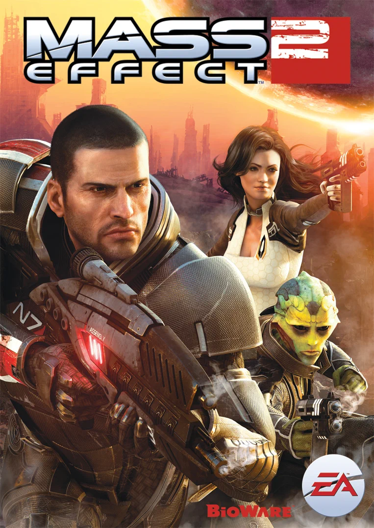 Mass Effect 2 Cover Art
