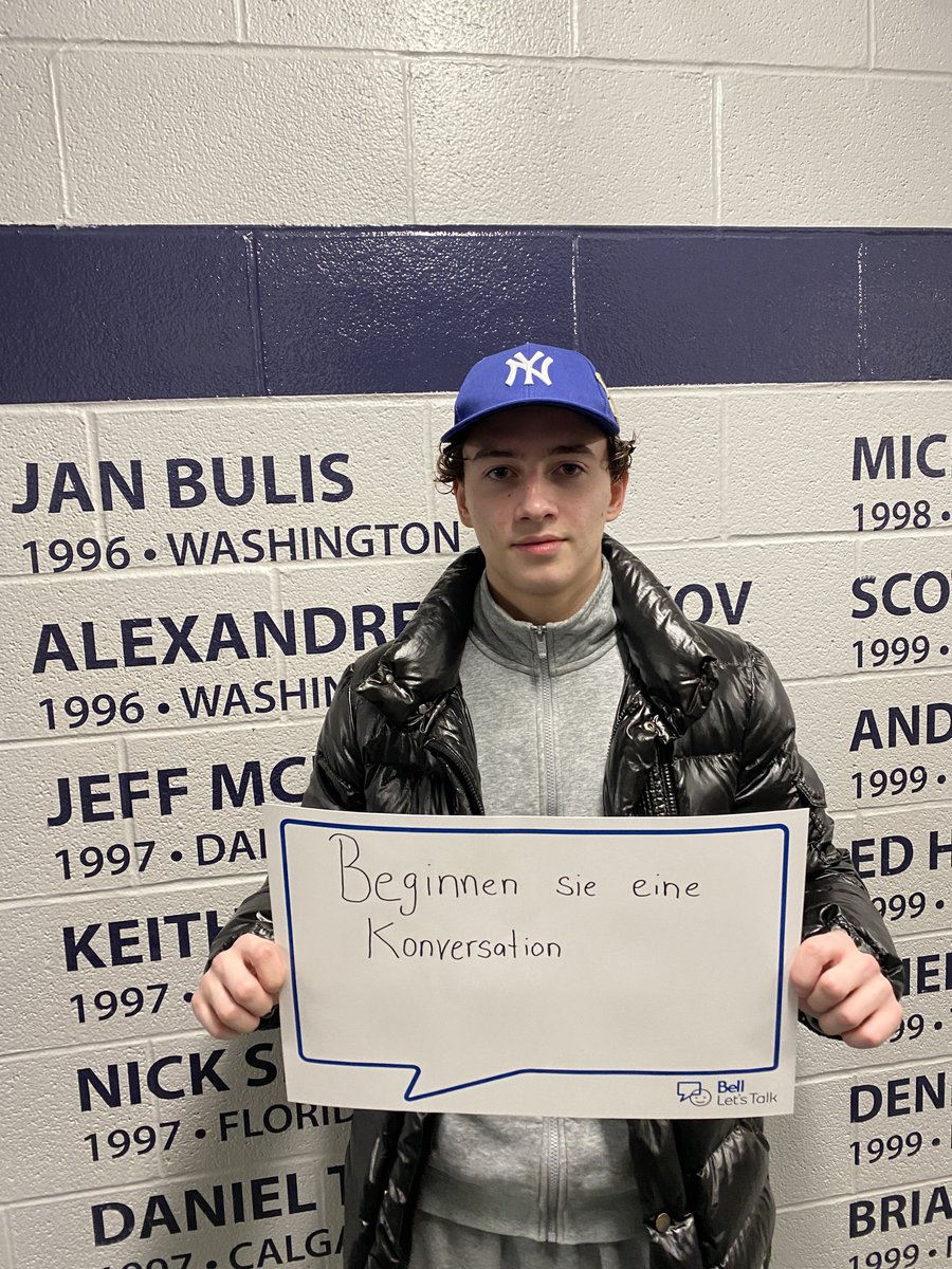 There’s no boundaries, keep the conversation going!

🇺🇦🇩🇪

#BellLetsTalk
