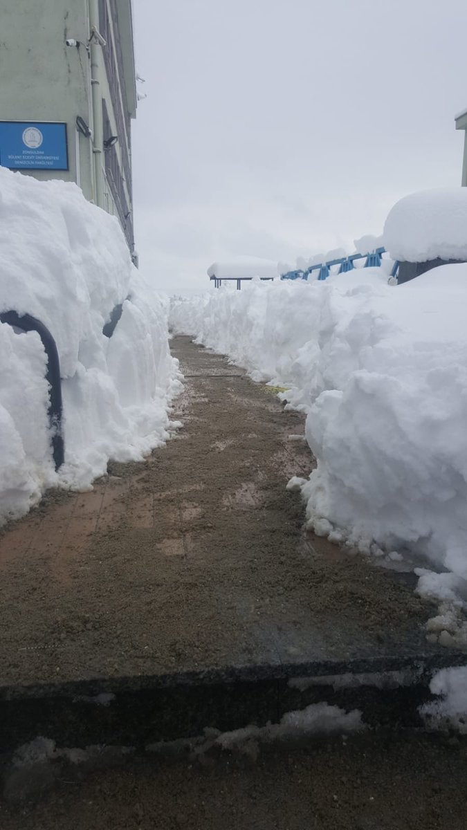 #zbeuonlinebütünlemeistiyoruz
Yollar açılmış 😅