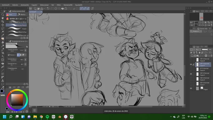 I'm the biggest fan of shown unfinished sketches and never upload the final drawings 