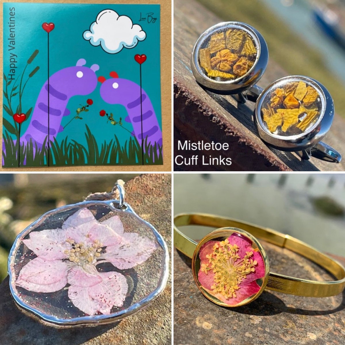 EcoOctopus's tweet photo. Celebrating nature with recycled earthy cards &amp; jewellery filled with flowers grown in my garden. Rose, mistletoe, poppy, forget-me-nots &amp; more. Please go to https://t.co/BChknWQj1s Lynda 🌱

#HandmadeHour #womaninbizhour #inbizhour #JoinedUpNature #WildlifeWednesday #MHHSBD https://t.co/DTNUpmF5EI