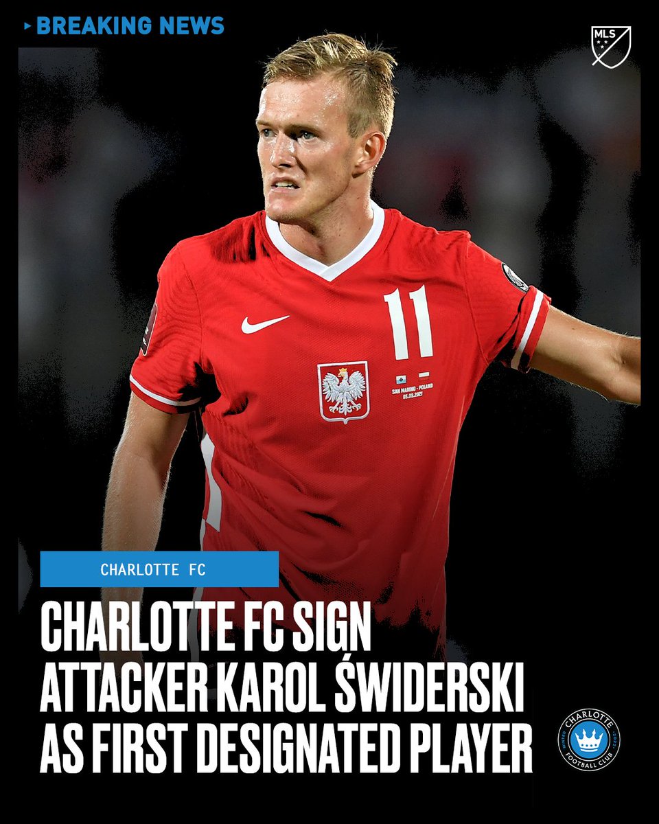 ▪️ 35 goals, 14 assists with PAOK
▪️ 6 goals in 14 games for Poland

Karol Świderski is <a href="/CharlotteFC/">Charlotte FC</a>'s first-ever Designated Player.