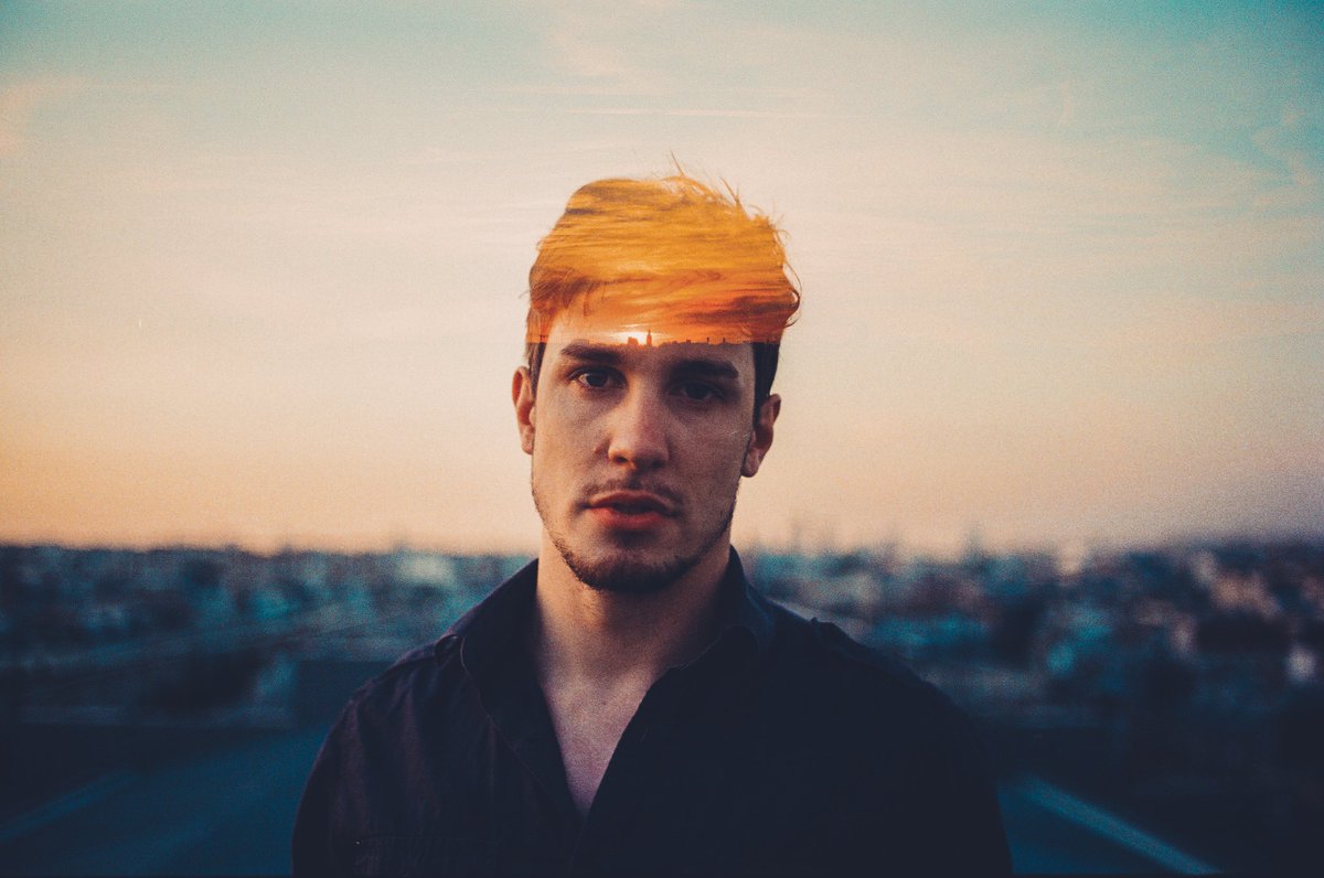 louisdazy's tweet image. Sunsets // double exposures on film