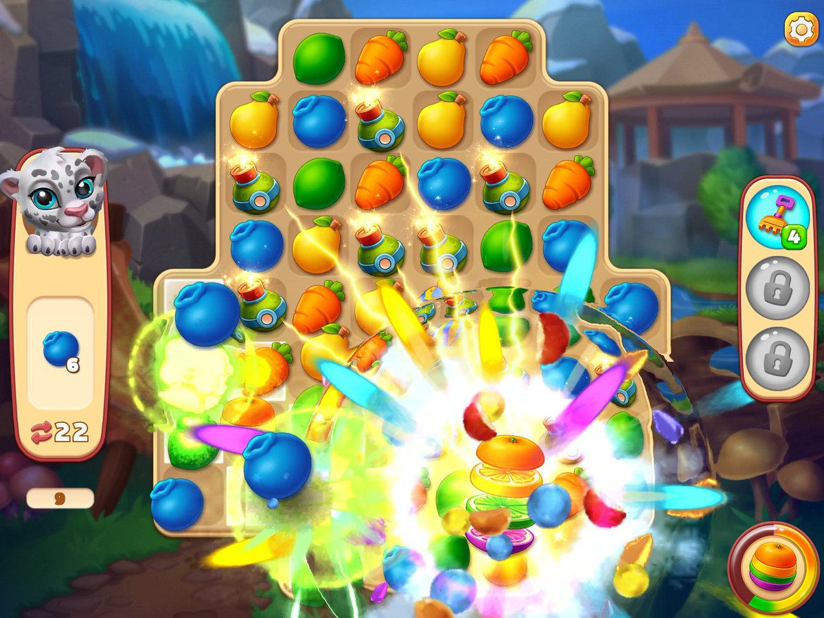 WhaleappLTD's tweet photo. If you connect the right items, you can enjoy this beautiful fruit explosion! Play Family Zoo to try your hand at making your own.

Download now on the @AppStore and @GooglePlay:
https://t.co/d0rxGp2SYr

https://t.co/cVjmgkm04H

#wonderfulwednesday #gamedev #mobiledev #whaleapp https://t.co/oM42zYCipi