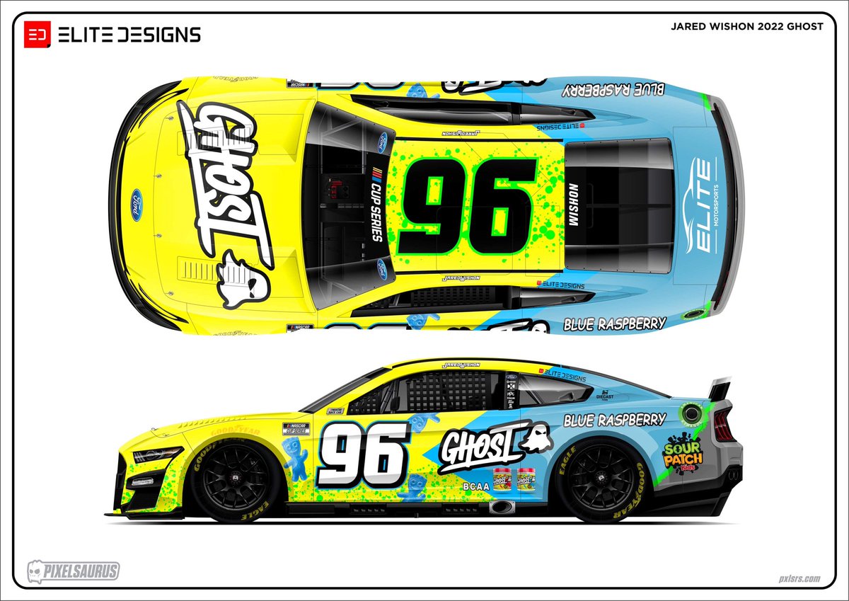 Ghost x Sour Patch Kids iRacing Concept 

#HeyLefty