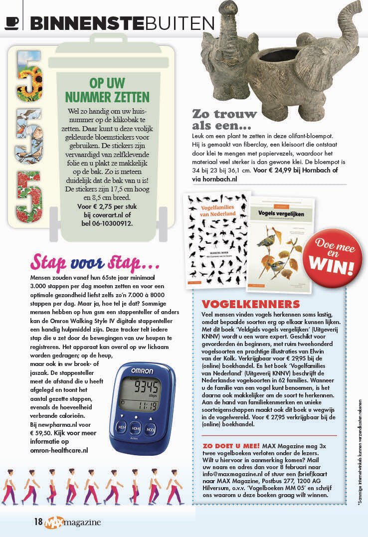 CoverArtPrints's tweet photo. CoverArt kliko stickers &amp; huisnummer zowel als DutchLabel met krukjes Muze in de #Max deze week! Erg leuk, Top 🎉 https://t.co/THexYg0mGF