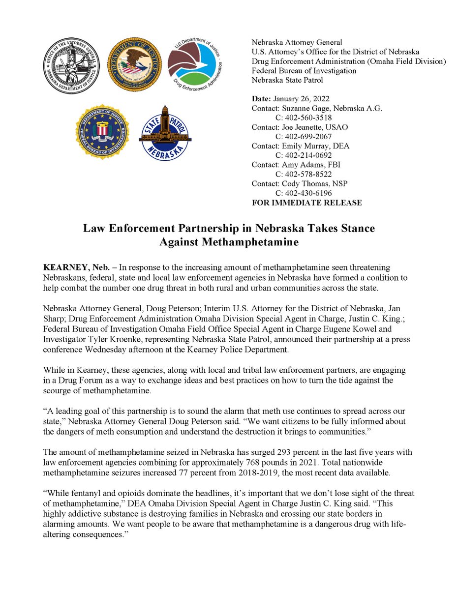 U.S. Attorney Nebraska tweet media