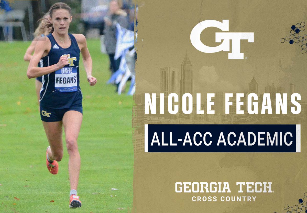 Nicole Fegans adds another All-ACC honor to her name. 🧠

📰 : buzz.gt/XC-012622

#TogetherWeSwarm