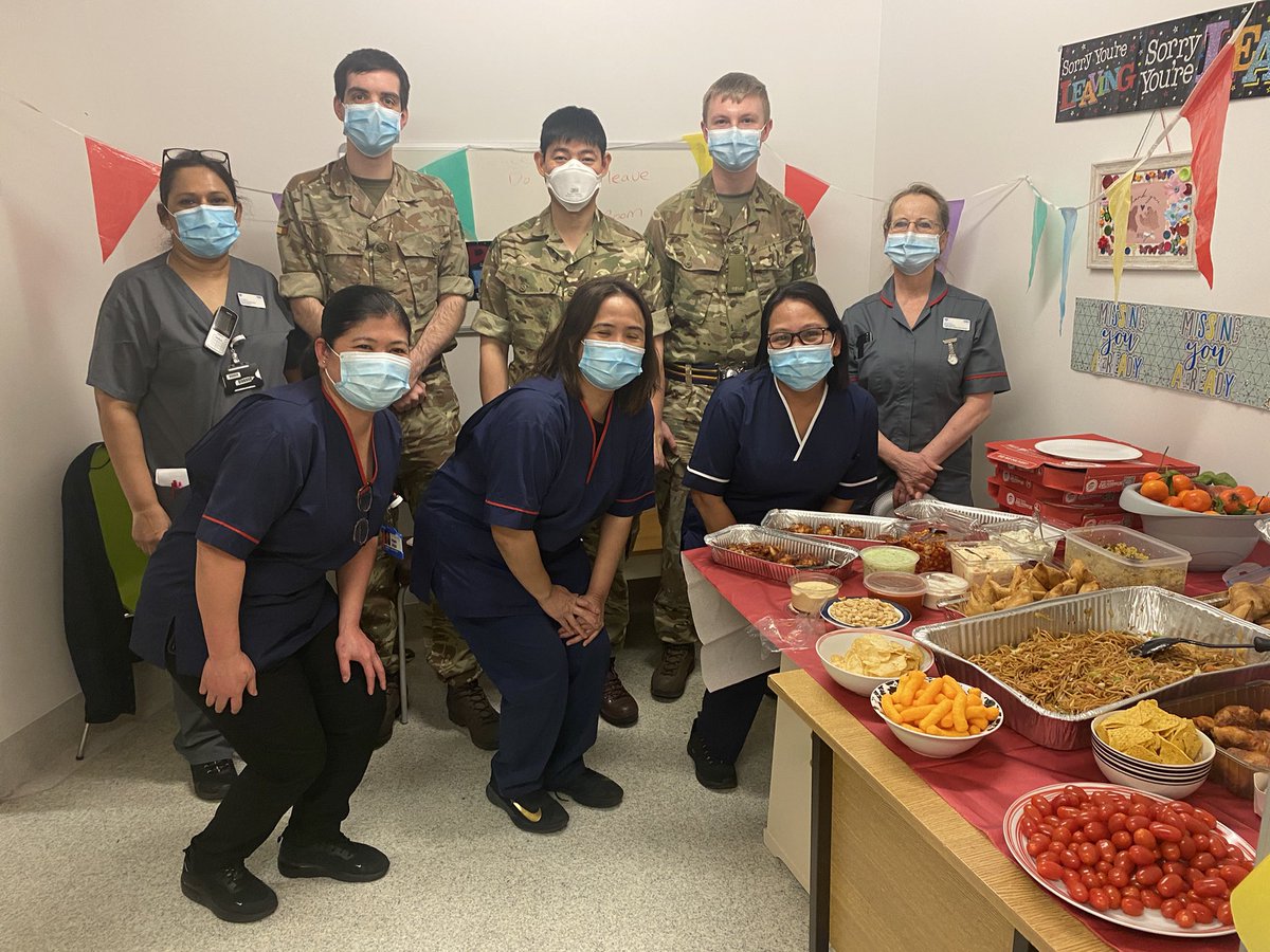 A very sad farewell to <a href="/ArmyInLondon/">The Army in London</a> and a massive thank-you from <a href="/BHRUT_NHS/">BHRUT NHS 🏥</a> for all your hard work, support and can do attitude over the past 3 weeks, wishing you a safe and successful future <a href="/docrajesh21/">Rajesh Jain</a> <a href="/ruth_dando/">ruth dando</a> <a href="/devinar15/">Devina Ramchurn</a> <a href="/magsomahony_o/">Mags o grady</a>