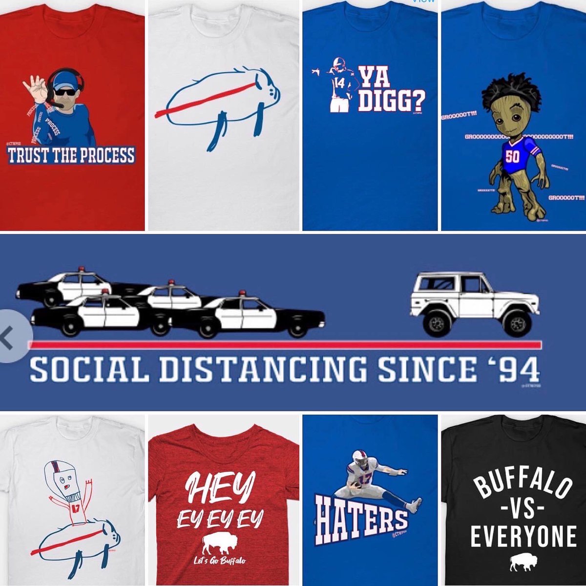 CTWpod's tweet photo. 🚨Bills Shirt Giveaway!!!🚨
To thank #BillsMafia  for a great season, we are giving away a shirt of ANY design from our TeePublic Store

To enter:
1. RT this Tweet
2. Follow us
3. Reply “GO BILLS”

1 Winner drawn Monday 2/1! 
(35% OFF NOW 👀) ⬇️
https://t.co/5LbgzTqiMV https://t.co/3b725KW8ce