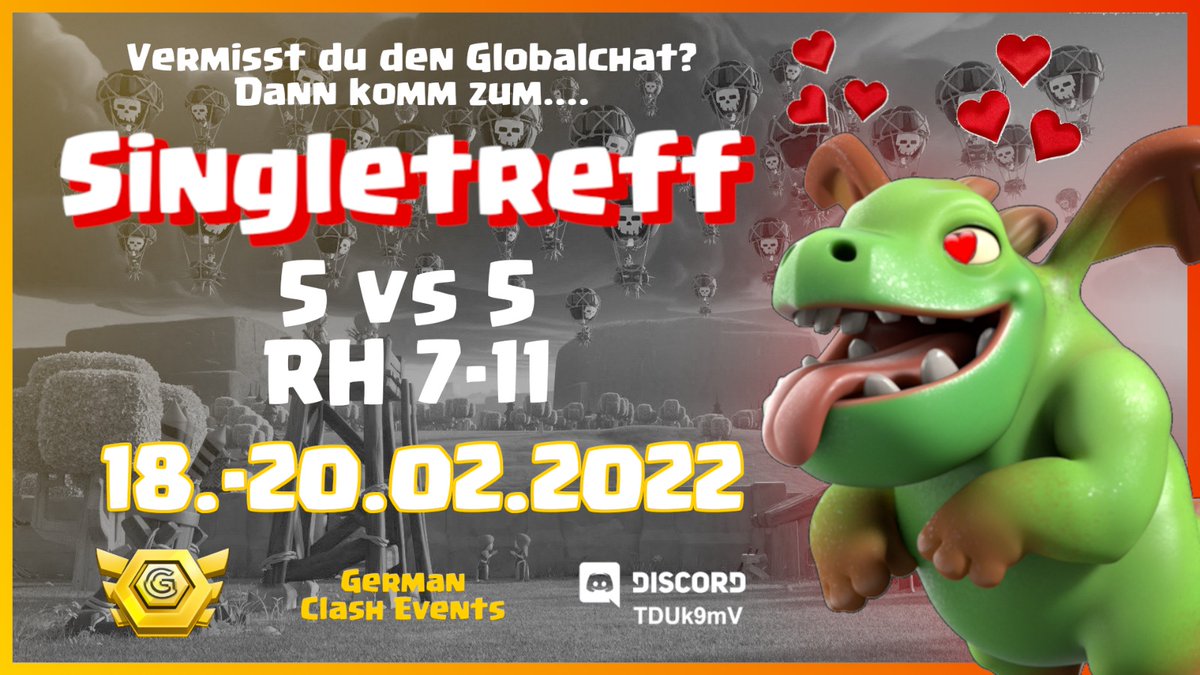 RKXYZQ's tweet photo. Die Anmeldung ist immernoch geöffnet! @GCE_CoC auf geht's ;) https://t.co/QvCpHgn3OB