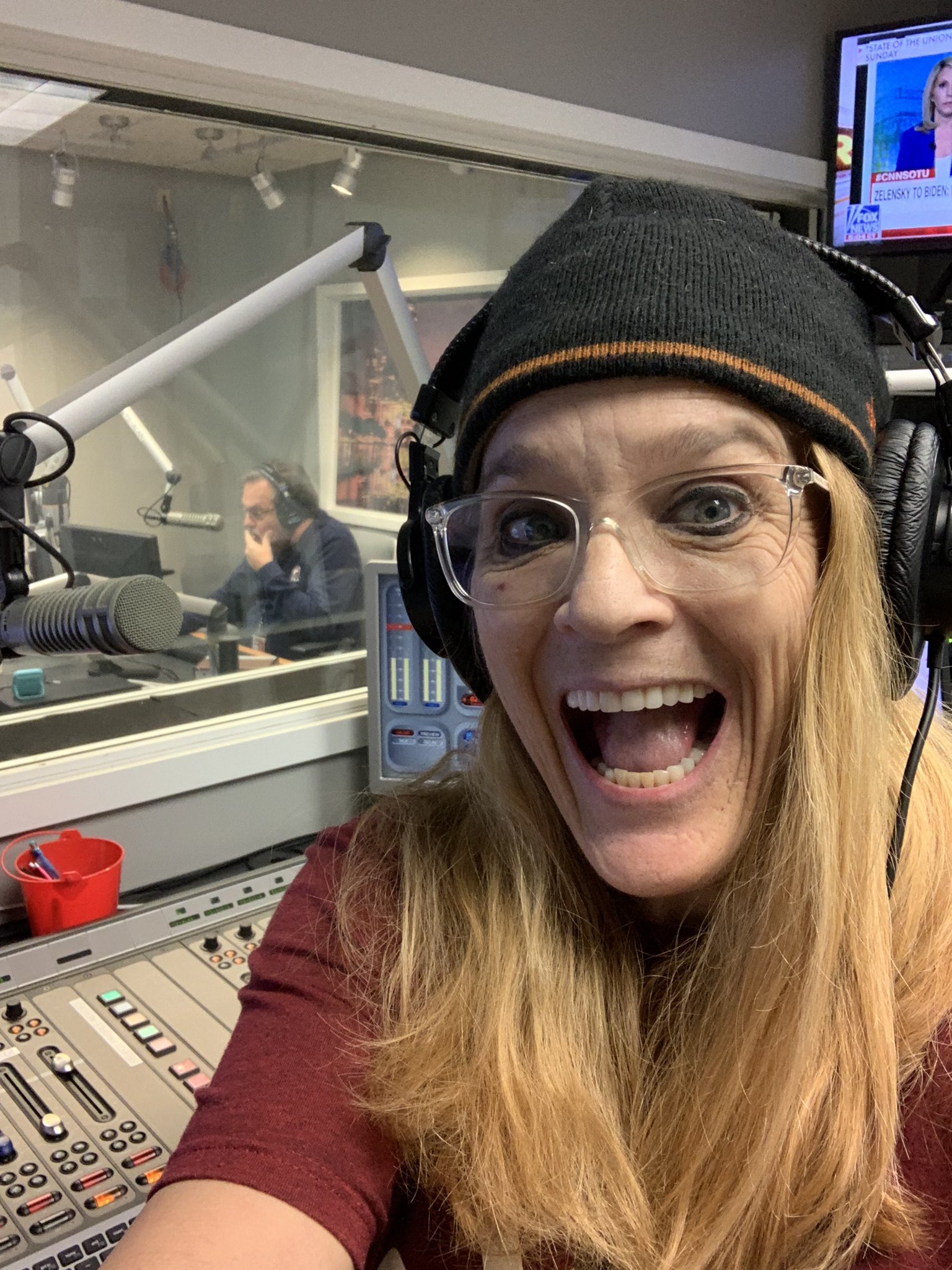 Melissa Foxx on X: Another day living the #radiolife  t.coGroll5Dwwh  X