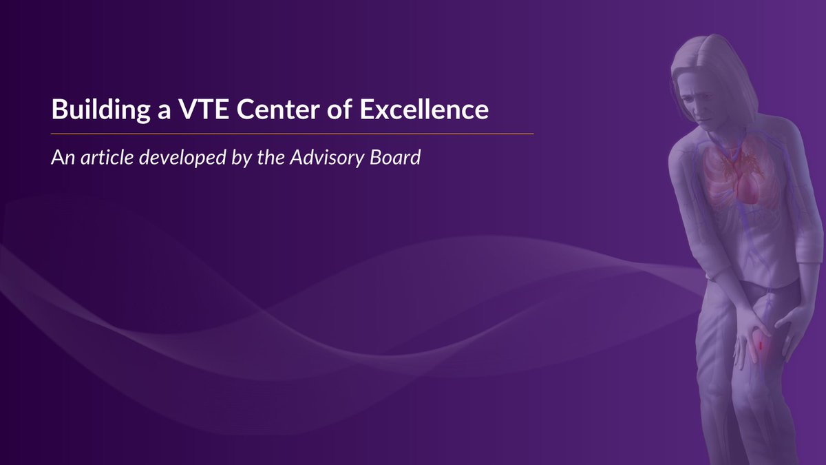 InariMedical's tweet photo. Coordination across providers seeing #VTE patients is key in Center of Excellence models > systematic identification, triage, treatment &amp; follow-up > better patient outcomes. Learn more about the benefits of building a COE from @AdvisoryBd: https://t.co/DIeJX57xxN https://t.co/fXfvZrvrRk