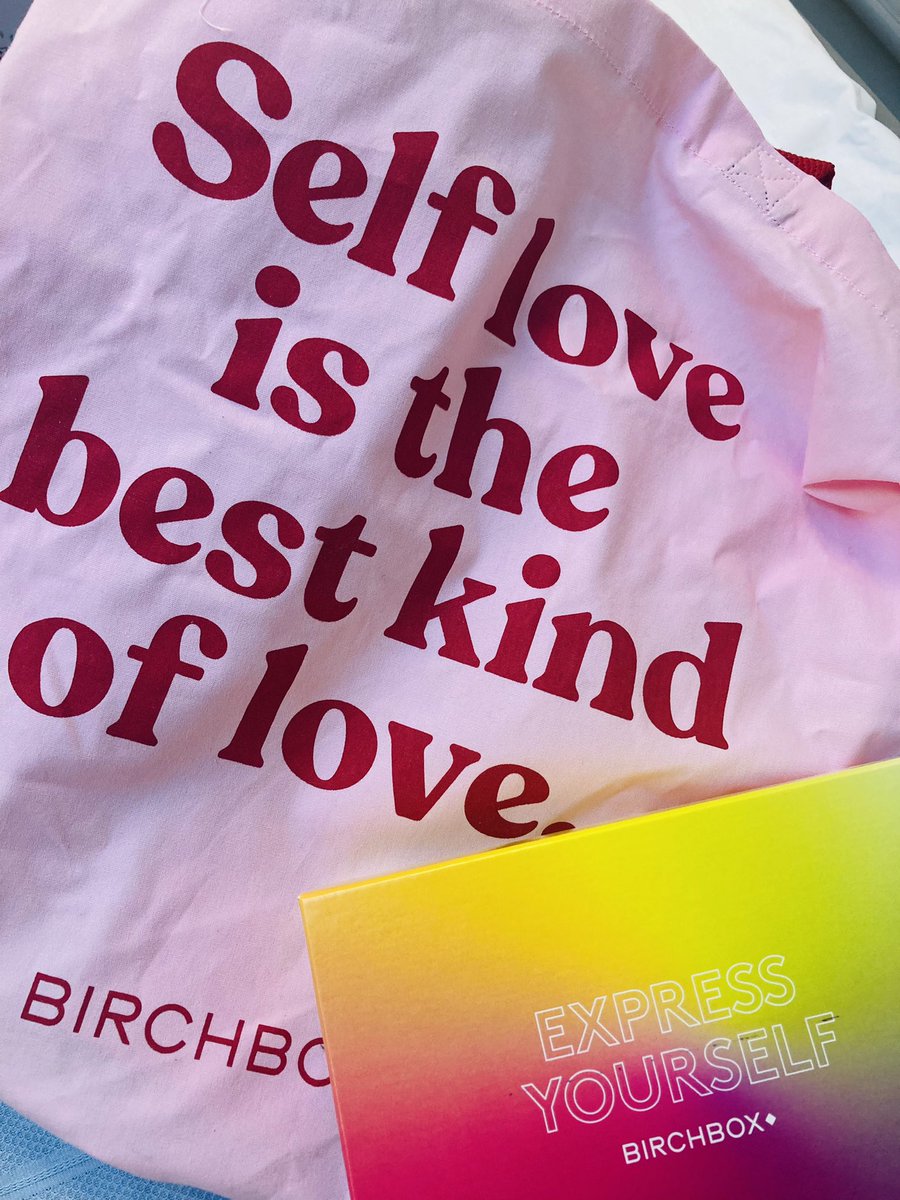 Thank you @BirchboxUK and to our trust, for giving out self care boxes today. A nice midweek treat! 🙏🏻 #Selfcare