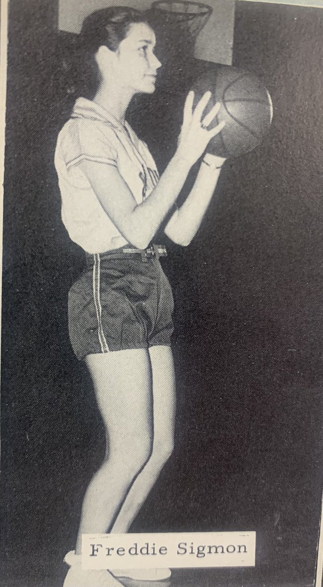 HarbbhsTrojans's tweet photo. Part 1: After tons of tips from our community and a little research, it’s been determined that this BHS Women’s Basketball jersey was the 1st Basketball jersey ever worn at Bandys High School!  It was worn by Mrs. Freddie Sigmon Canady in the mid to late 50’s!  See part 2! https://t.co/0cDHCXou6j
