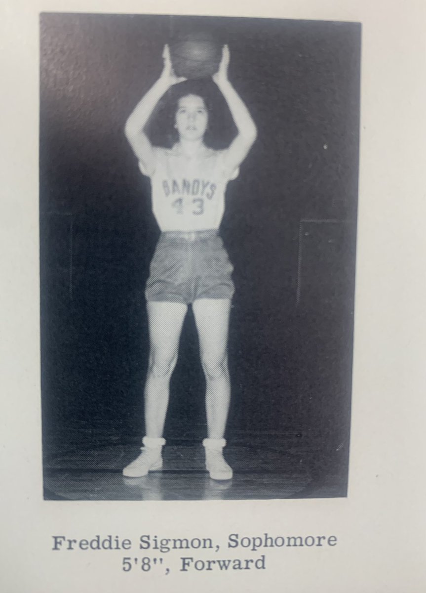 HarbbhsTrojans's tweet photo. Part 1: After tons of tips from our community and a little research, it’s been determined that this BHS Women’s Basketball jersey was the 1st Basketball jersey ever worn at Bandys High School!  It was worn by Mrs. Freddie Sigmon Canady in the mid to late 50’s!  See part 2! https://t.co/0cDHCXou6j