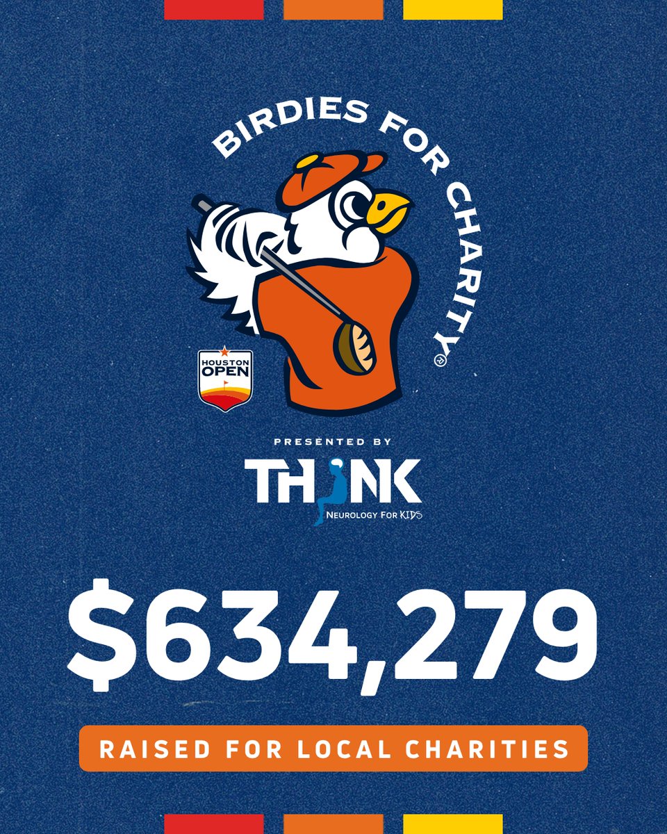 Enriching lives through the game of golf. ⛳ We are proud to announce that our 2021 Birdies for Charity program, presented by @THINKNeuroKids, raised over $634,000 for local charities!
