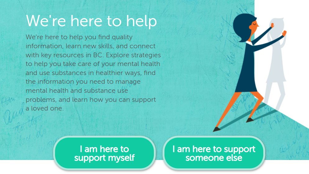 HeikyKwan's tweet photo. Instead of talking about mental health to market an organization (#BellLetsTalk), let's lift up the folks doing the work amiright?

Check out @HeretoHelpBC for quality resources for those who need support and resources with mental health. https://t.co/ZpIfDEhN0U https://t.co/lQqlrfnAoK