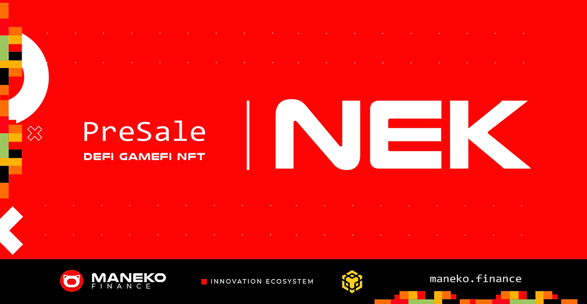 malik_zkp's tweet photo. $NEK #PreSale  | https://t.co/pOjGOL9CL8

Limited PreSale Round $NEK token 
by https://t.co/pOjGOL9CL8.

Link: https://t.co/RXwhgORVOD

#MaNEKOArmy #NEK #MaNEKO  #NFTs #DeFi  #GameFi  #nftart #cryptoart #NFTdrop #ArtNFT #Metaverse https://t.co/dAcJTOrBaE