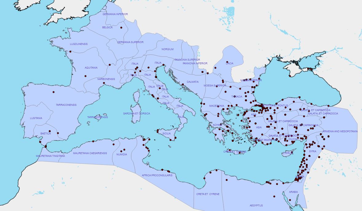 A little #ByzantineHistory and #DH thread.
One project this semester is returning to data & visuals students & I pulled from chronicle of Theophanes.
Potentially can show a lot.
My interest: how ninth-century Constantinople saw the space of #Roman history.