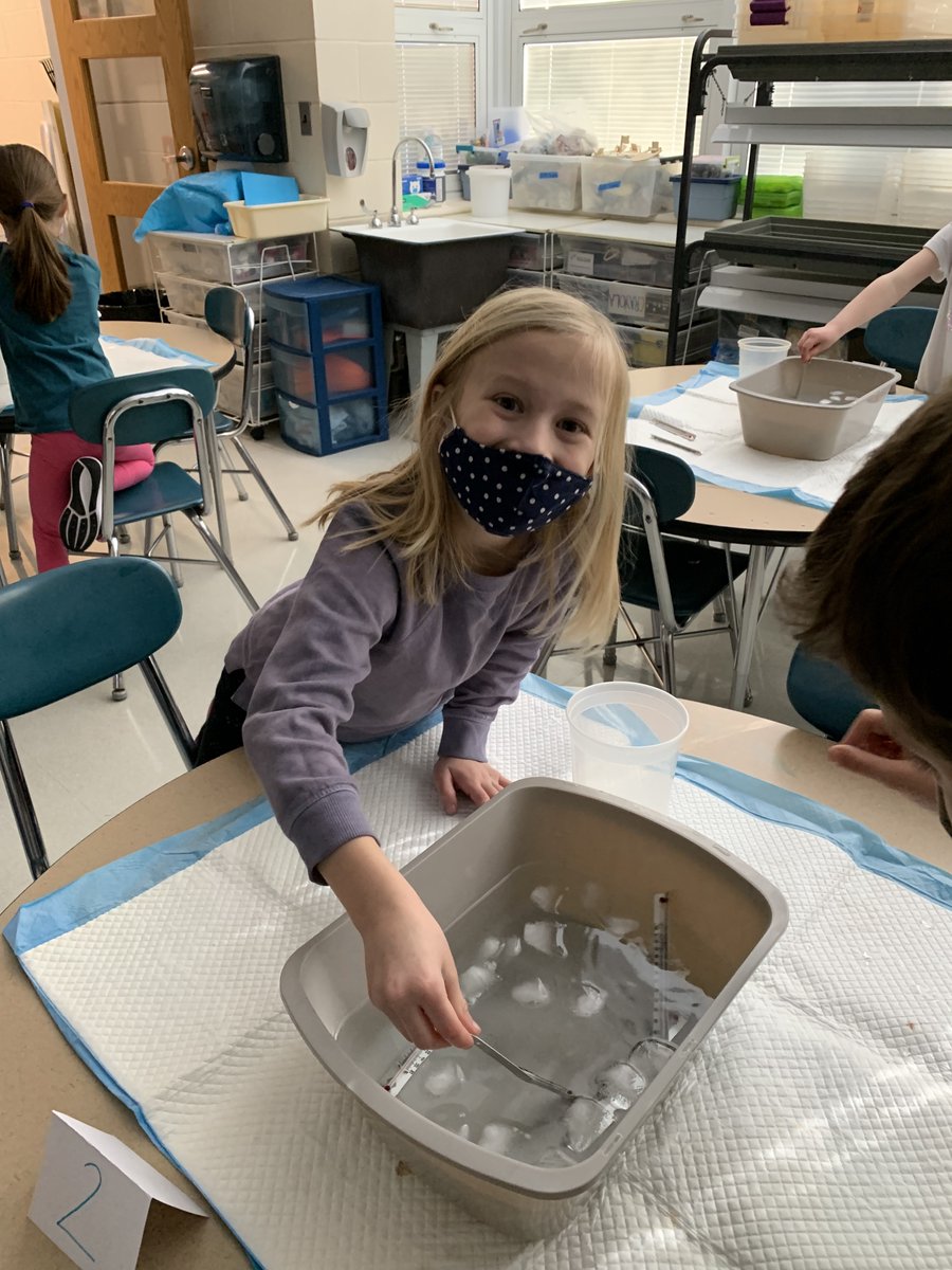 SH67Science's tweet photo. Kindergarten meteorologists are hard at work measuring the snow, rain, and temperature! #sheridanshines #findingjoy67 @LakeForestSD67 @ClaireSwanson67 https://t.co/c49GCdKF6F