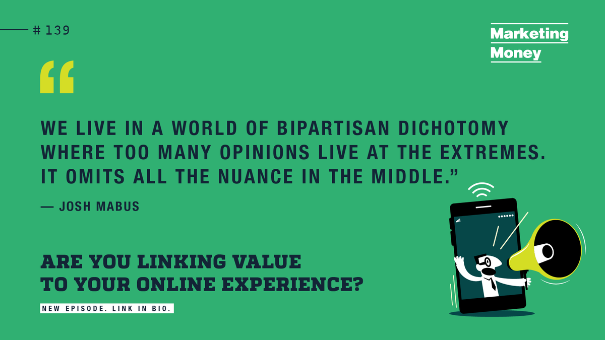 Don't miss our latest episode, "Are You Linking Value to Your Online Experience?" Make sure you're subscribed so you never miss an episode! Link in bio.

#mabus #mabusagency #communitybanking #bankmarketing #financialmarketing #communitybanks #bankmarketingblogcast