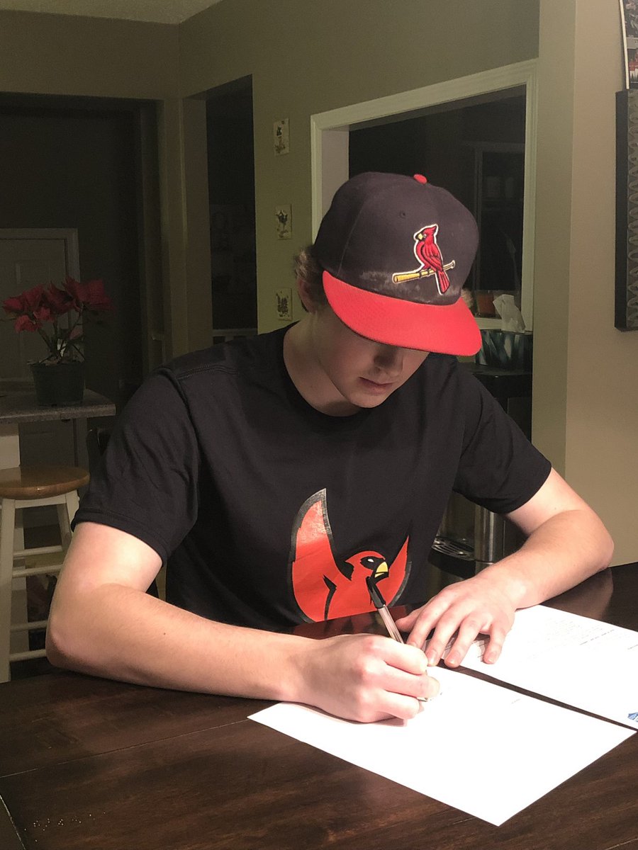 JackHudson_6's tweet photo. I’m very excited to announce my commitment to State Fair community college in Sedalia, Missouri. I would like to thank my family, coaches and friends that have helped me get to where I am today. @SAMBAplayball @SAMBAPresident @cardinalsdev @JudKindle https://t.co/ZszuXPpBh9