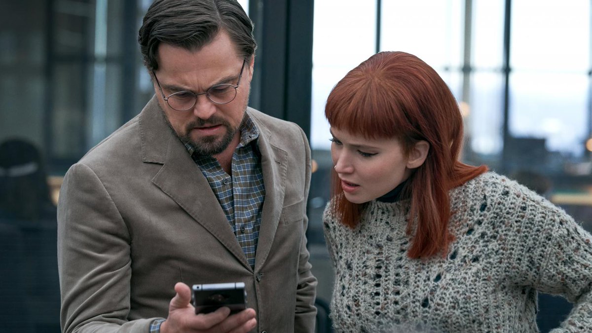 BFI's tweet photo. Writer-director Adam McKay (@GhostPanther) joins @clarisselou to discuss his environmental apocalypse comedy, #DontLookUp on @NetflixUK.

Watch now on #BFIatHome https://t.co/TOM1tj5Yoz https://t.co/QMQLUgVpI2